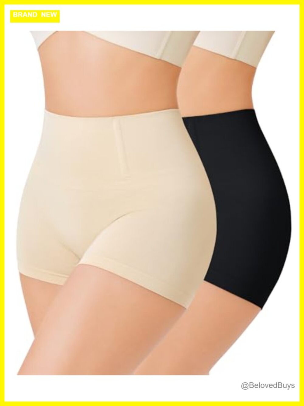Seamless Slip Shapewear Shorts Tummy Control Boyshorts